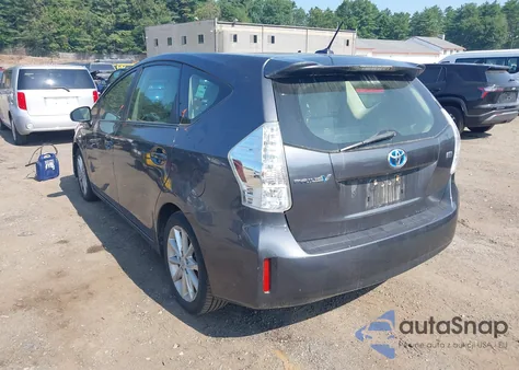 2012 Toyota Prius V z USA, uszkodzony, nr VIN JTDZN3EU6C3185471